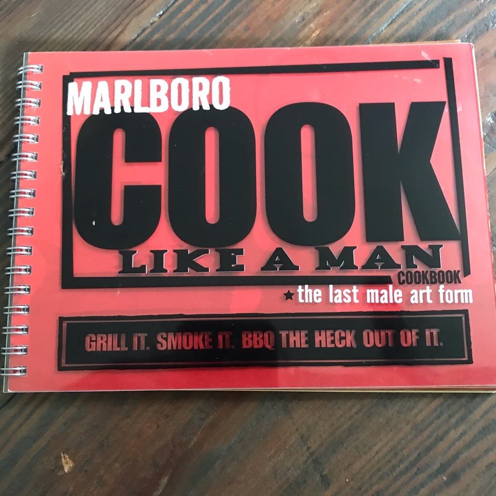 Marlboro Cook Like A Man Cookbook